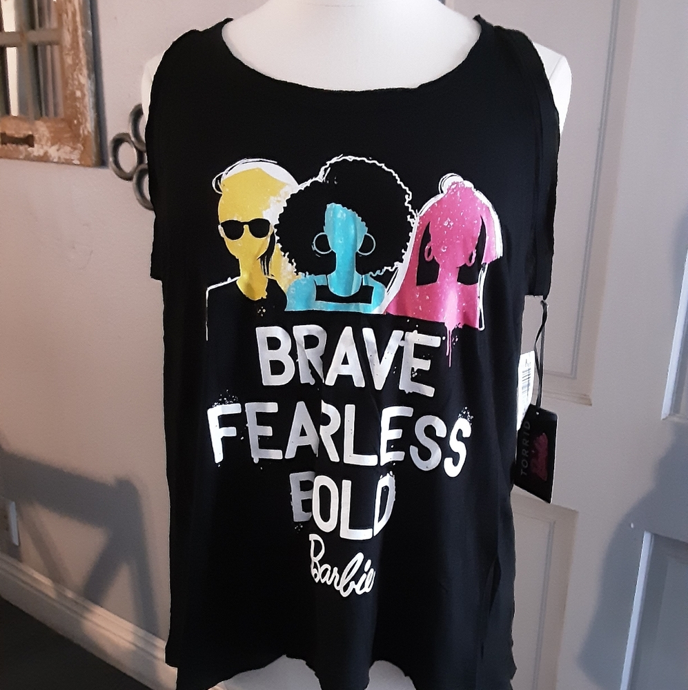 🔥HP🔥Barbie jersey sleep tank - Picture 2 of 7